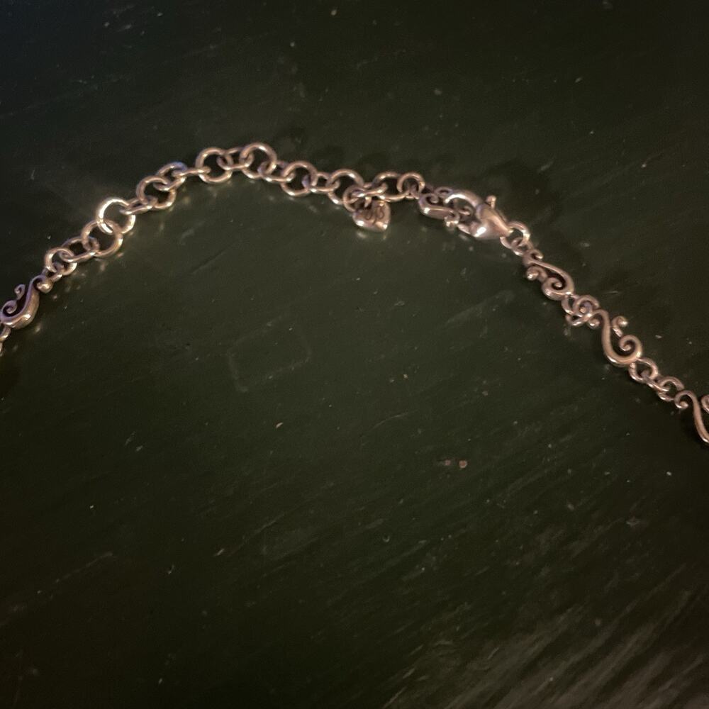 Brighton Pearl Drop Filigree Necklace Jewelry - Picture 3 of 5